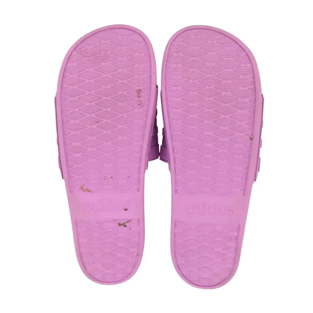 Adidas Men's Adilette Comfort Slides Purple Size 10